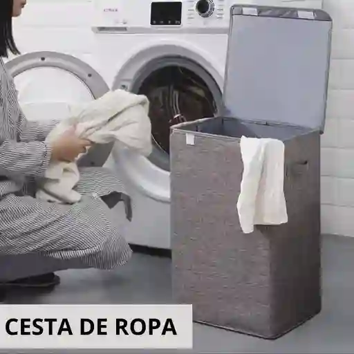 Canasta Para Ropa Sucia De Tela