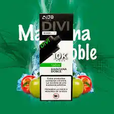 Mijo Vape Divi 10.000 Puffs Manzana Doble 50mg Nic.