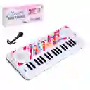 Piano Organeta Teclado Musical Bebes Niña Electrico Juguete