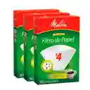 Filtros Melitta Tamaño #4 (90 Unidades)