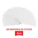 Filtros Melitta Tamaño #100 (180 Unidades)