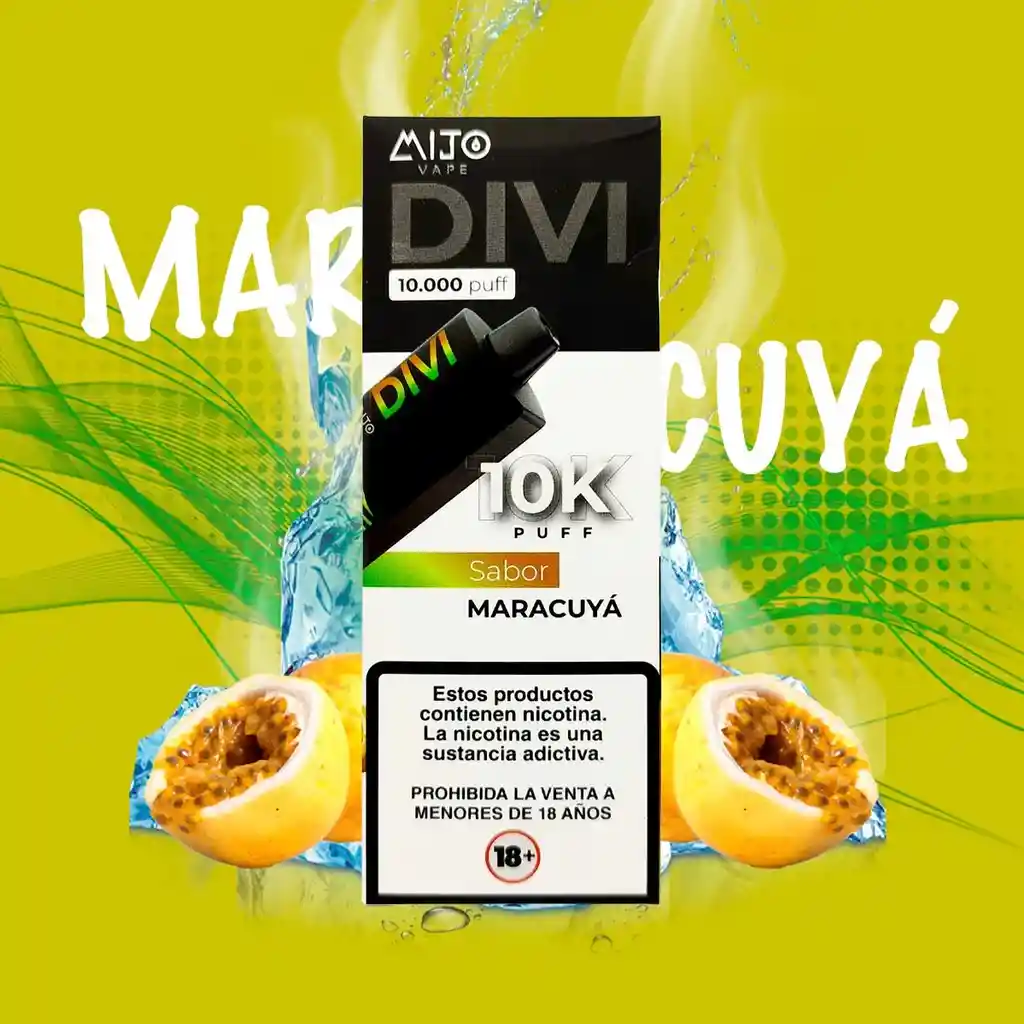 Vape Mijo Divi 10.000 Puffs Maracuya