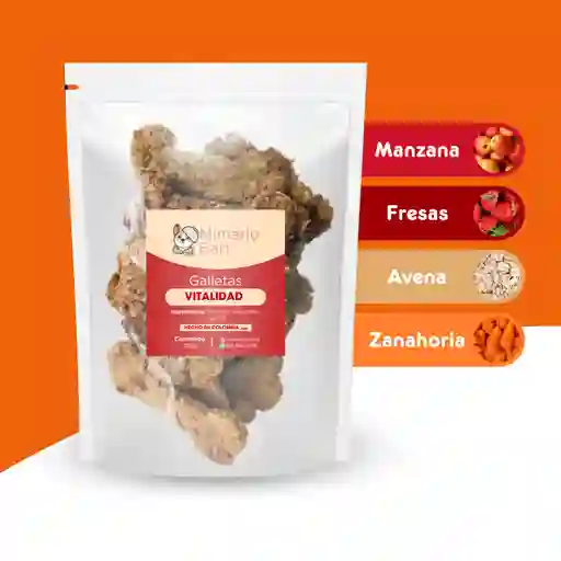 Galletas Vitalidad Para Perros 🍎🌾🥕- 100% Natural Mimarlo Barf