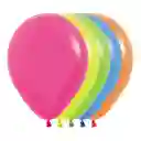 Globos Surtido Neon R5 X 50 Unidades Sempertex