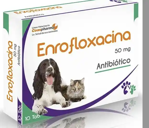 Enrofloxacina 50 Mg ( 1 Tableta )