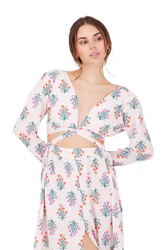 Vestido Largo Reverie Delight Xs Mercedes Campuzano