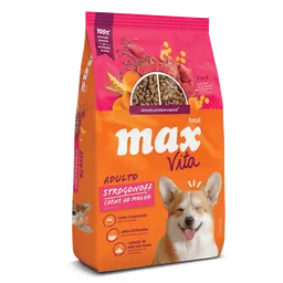 Max Canino Vita Perro Adulto Strogonoff Carne Ao Molho - 10,1 Kg