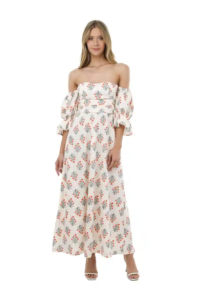 Vestido Largo Radiant Soul Delight Xs Mercedes Campuzano