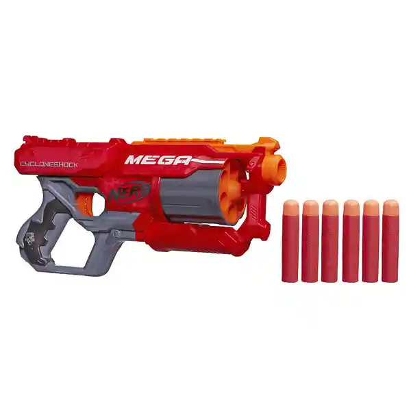 Nerf Lanzador N-Strike Elite Mega Cyclone Shock Blaster