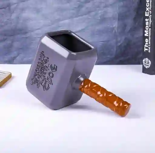 Mug Pocillo 3d Thor Martillo - Mjolnir