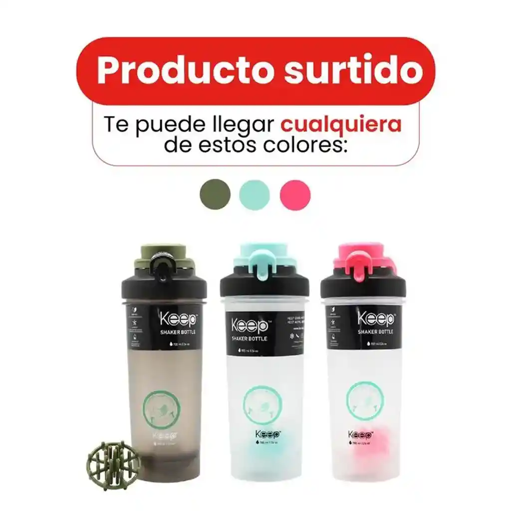 Botella Deportiva 700ml Keep 4-1035367 -surtido