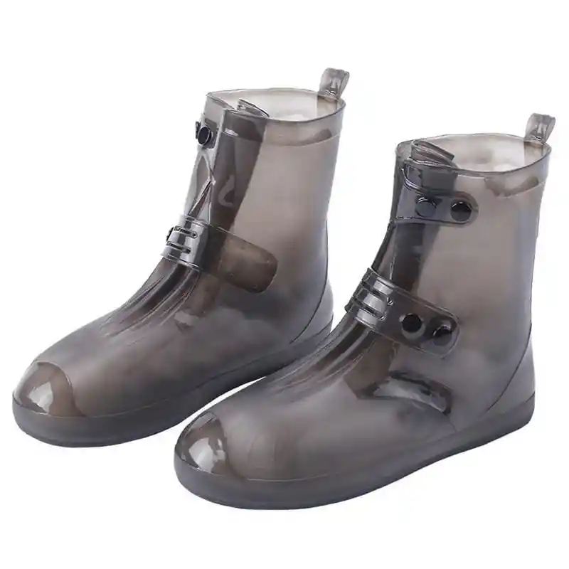 Zapatones Tipo Bota Para Lluvia Antideslizante