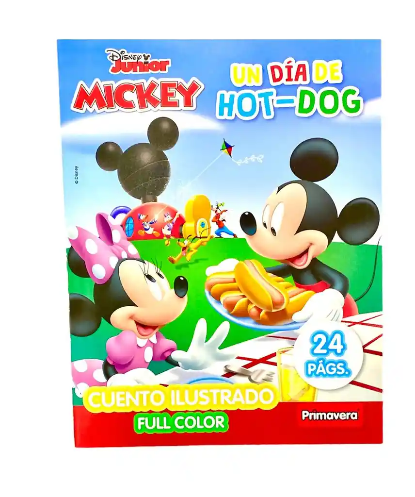 Cuento Ilustrado Mickey 24 Paginas A Todo Color Primavera