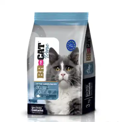 Br For Cat Pure Adulto Castrado Salmon