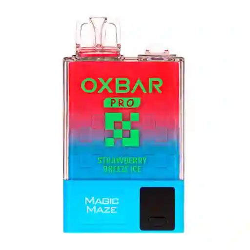 Strawberry Breeze Ice - Oxbar - Magic Maze Pro 10.000 Aspiraciones