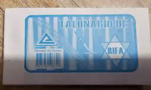 Talonario Rifa Desde El 00 Hasta El 99