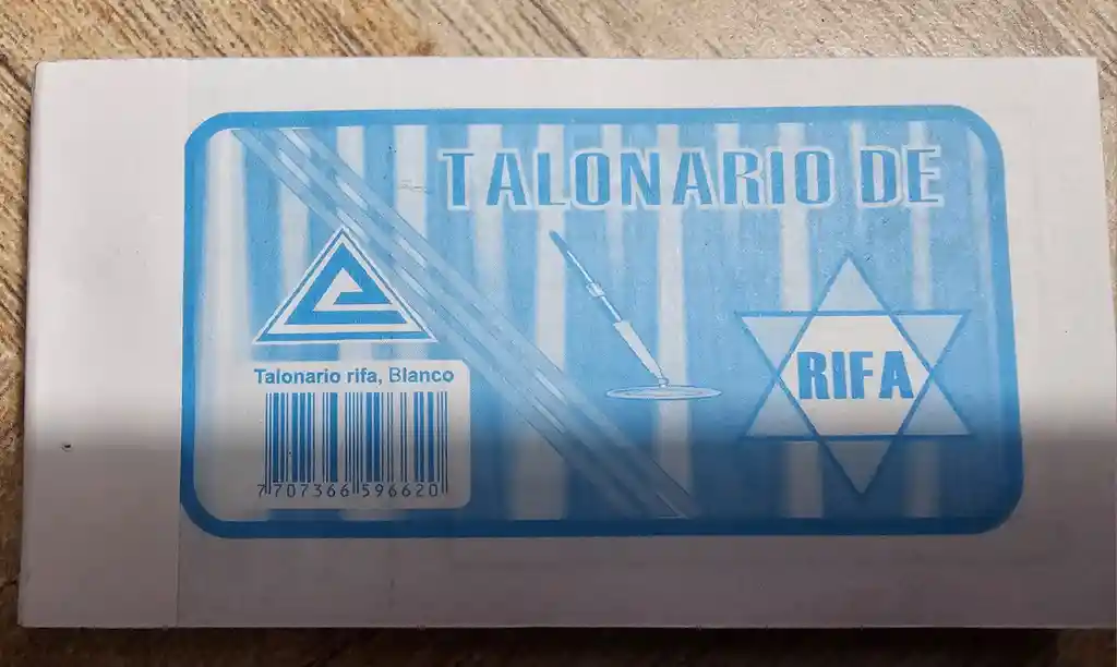 Talonario Rifa Desde El 00 Hasta El 99