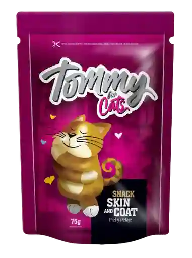 Snack Tommy For Cats Skin And Coat X 75 G