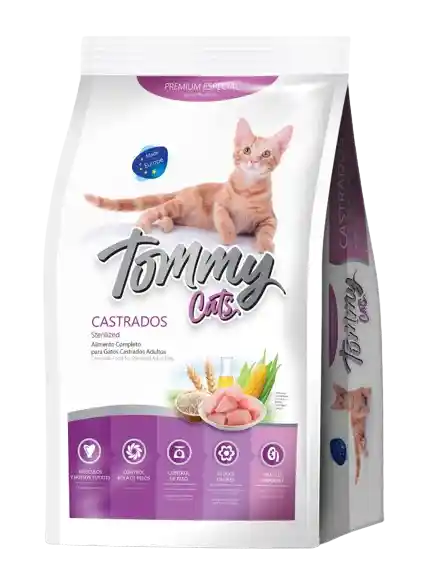 Tommy Gatos Castrados X 1kg