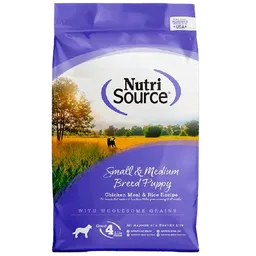 Nutrisource Dog Small Medium Breed Puppy Chicken Rice X 2,2kl