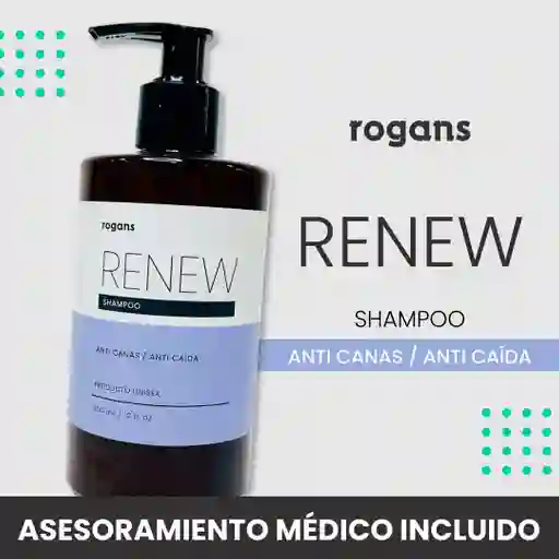 Rogans Renew / Shampoo Anti Canas - Anti Caspa Con Minoxidil