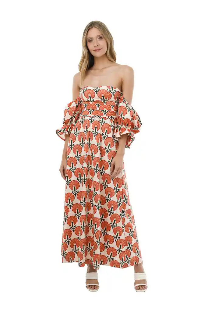 Vestido Largo Radiant Soul Enchanted M Mercedes Campuzano