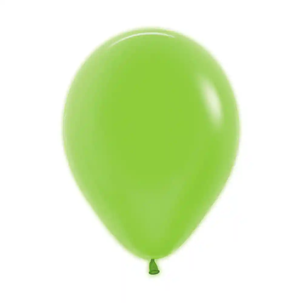 Globos Verde Neon R9 X 50 Unidades Sempertex