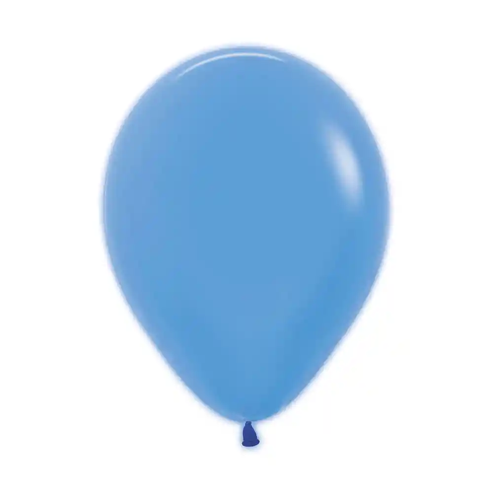 Globos Azul Neon R9 X 50 Unidades Sempertex