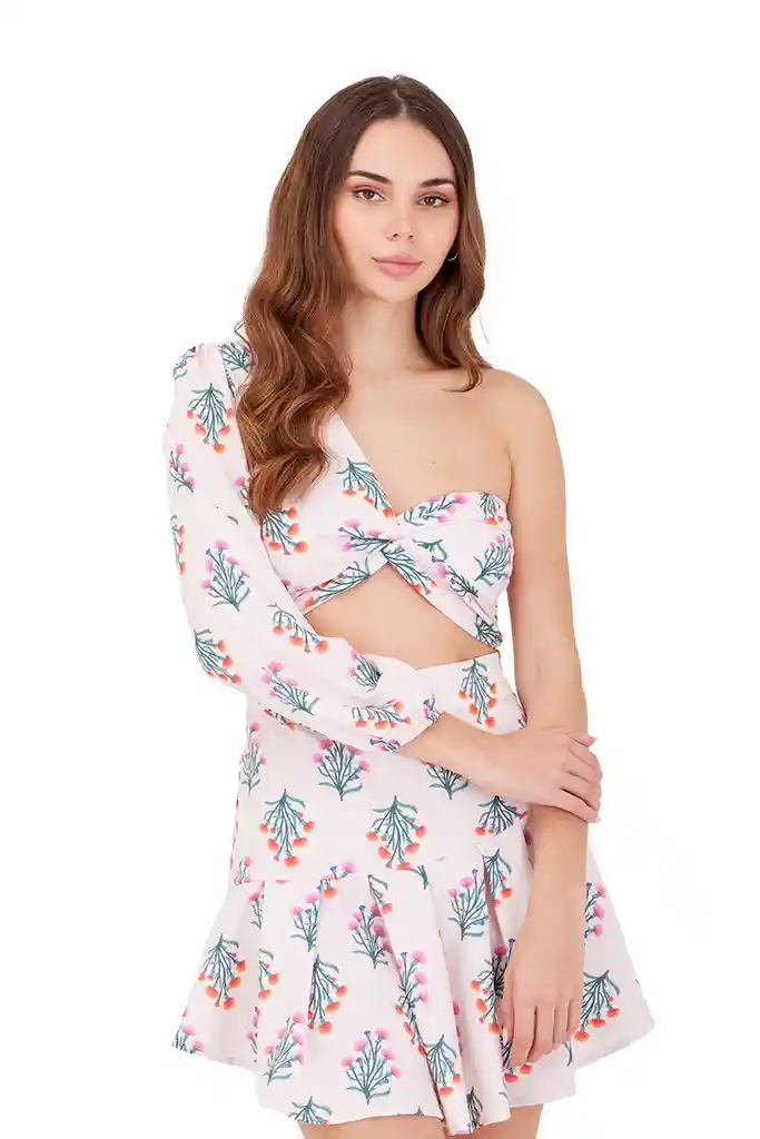 Vestido Corto Palladium Delight L Mercedes Campuzano