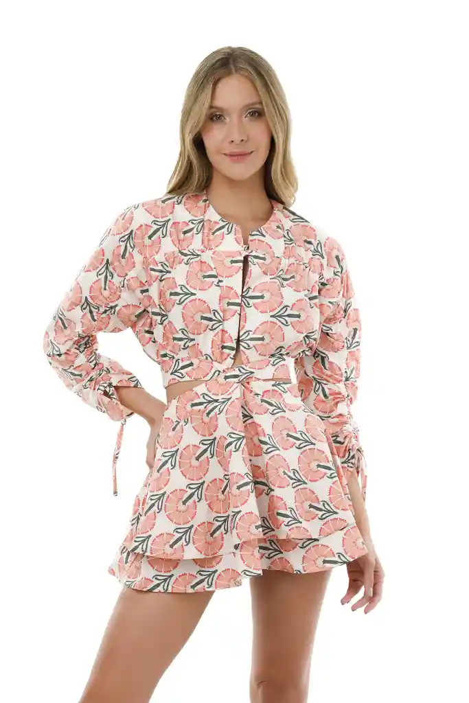 Vestido Corto Clarice Enchanted L Mercedes Campuzano