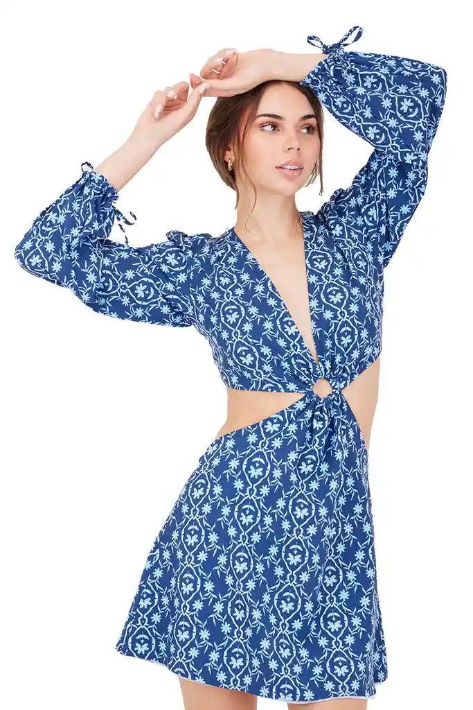 Vestido Corto Sign Of Joy Jade M Mercedes Campuzano