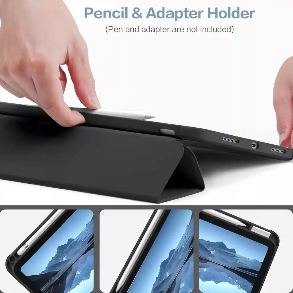 Forro Smart Case Protector Cristal Transparente Para Tablet