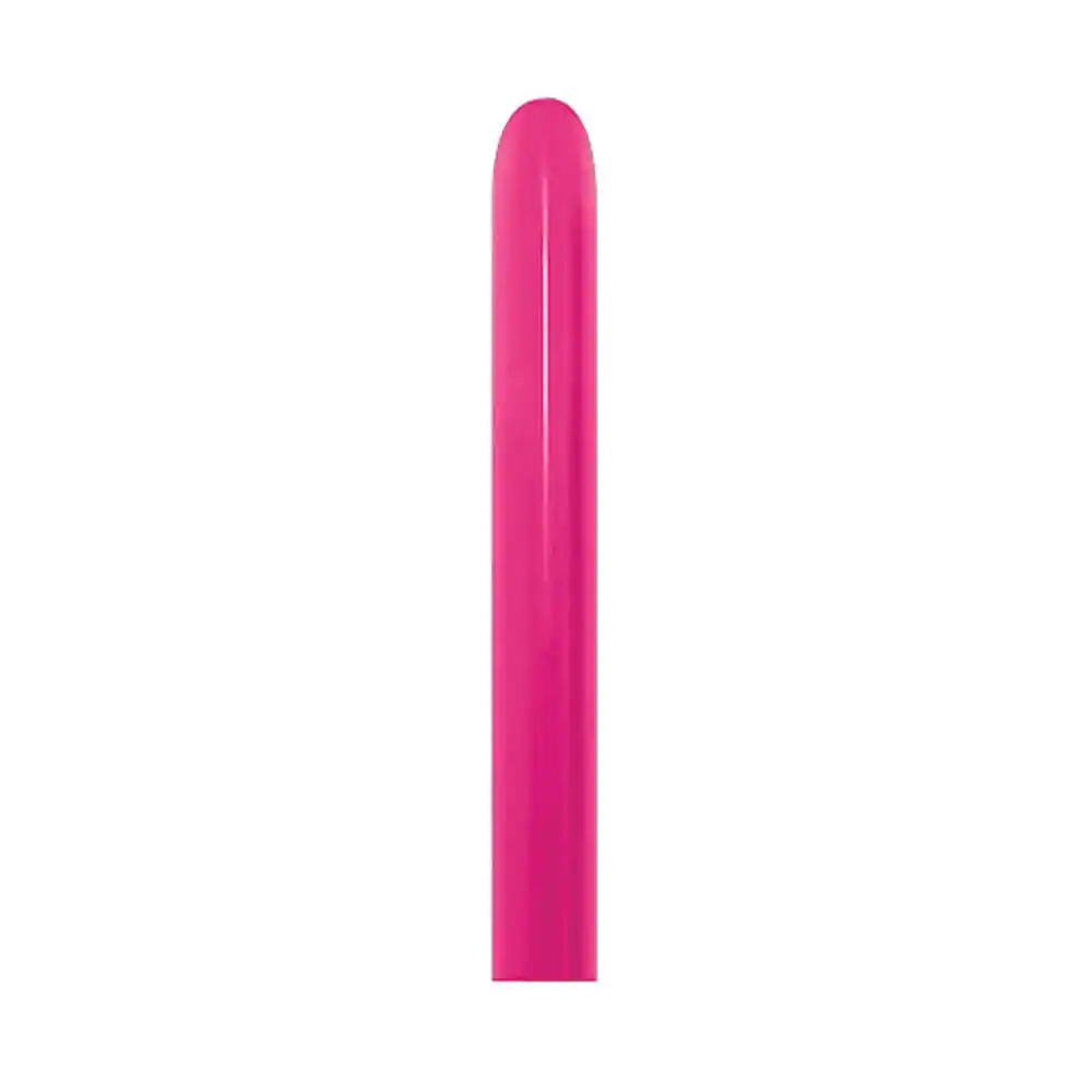 Globos Fucsia Fashion Tubito 160 X 50 Unidades Sempertex