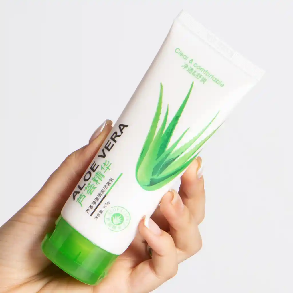 Jabon Facial De Aloe Vera