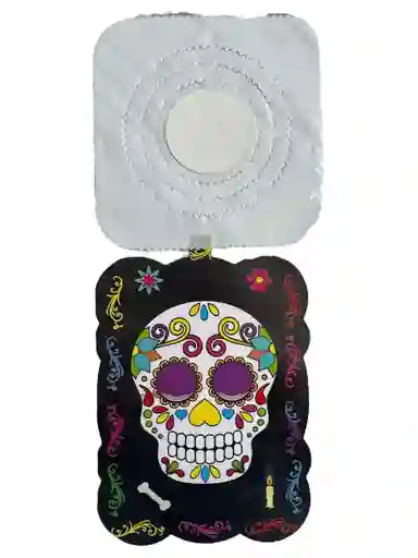 Cadeneta Feston Decorativo Motivo Catrina Fiesta Mexicana Halloween