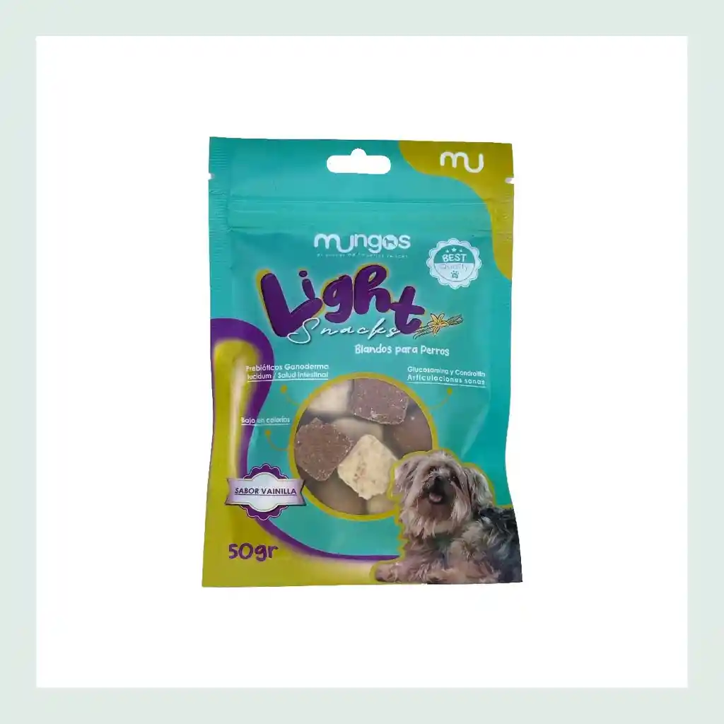 Snack Para Perro Mungos Ligth 50 Gr