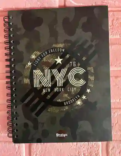 Cuaderno 5 Materias Grande Caballero Cuadriculado Lukis