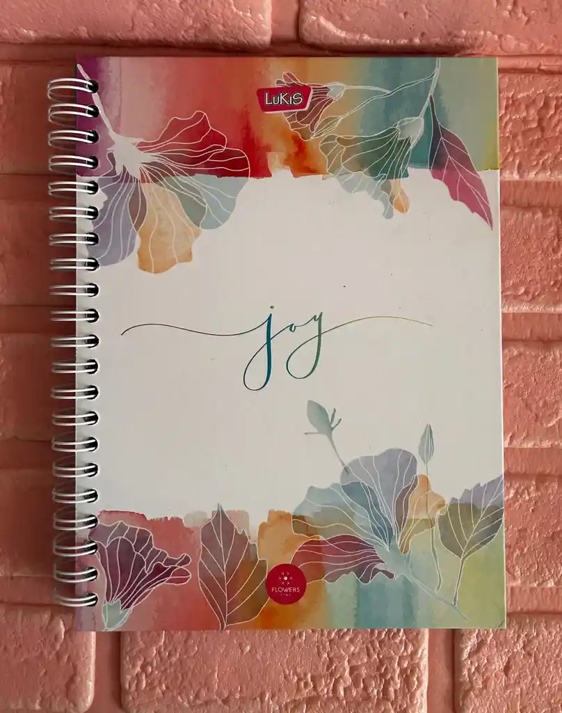 Cuaderno 7 Materias Grande Dama Cuadriculado Lukis