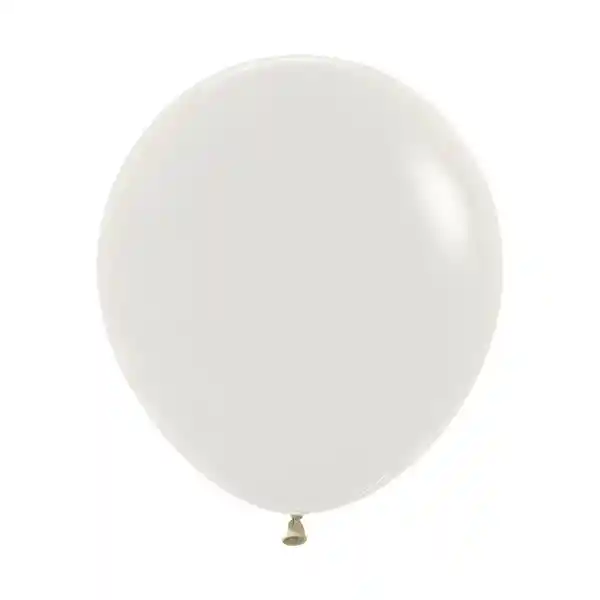 Globos Pastel Dusk Crema R18 X 6 Unidades Sempertex