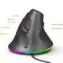 Mouse Vertical Alambrico Gamer Rgb Unitec | 7 Bot 7200 Dpi
