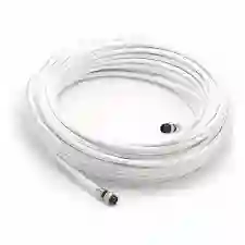 Cable Coaxial Blanco Para Tv X 2 Metros