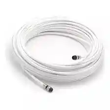 Cable Coaxial Blanco Para Tv X 2 Metros