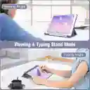 Forro Smart Case Protector Cristal Transparente Para Ipad 10ma Gen -lavanda