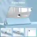 Forro Smart Case Protector Cristal Transparente Para Ipad 10ma Gen -azul Claro