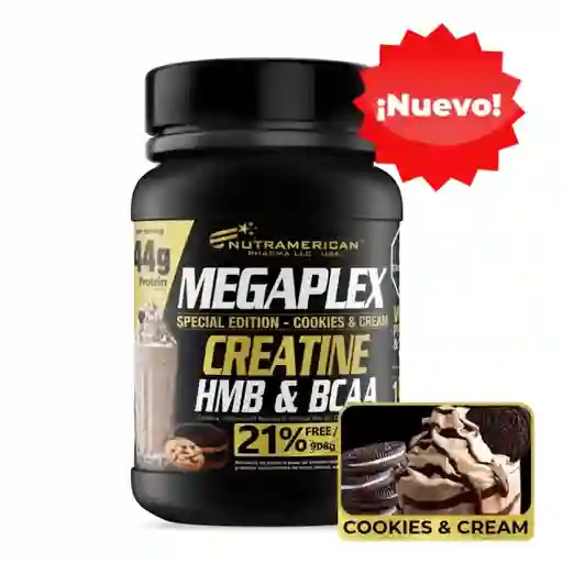 Megaplex Edición Especial Cookies And Cream 1100 G (2,43 Lb)