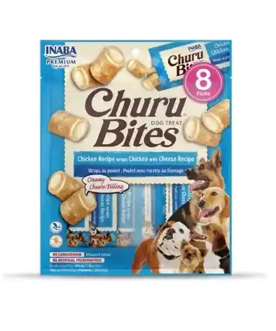 Churu Bites Dog Pollo-queso 8 X 12 Gr