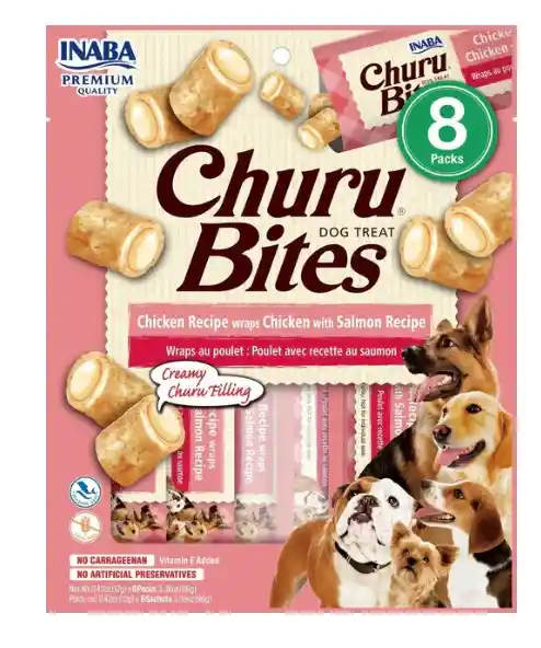 Churu Bites Dog Pollo 8 X 12 Gr