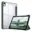 Forro Smart Case Protector Cristal Transparente Para Ipad 12.9 2020/2021/2022 -verde
