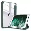 Forro Smart Case Protector Cristal Transparente Para Ipad 12.9 2020/2021/2022 -verde