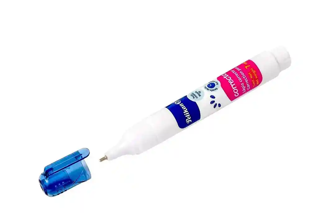 Corrector Liquido Pelikan 7 Ml Tipo Liquid Paper